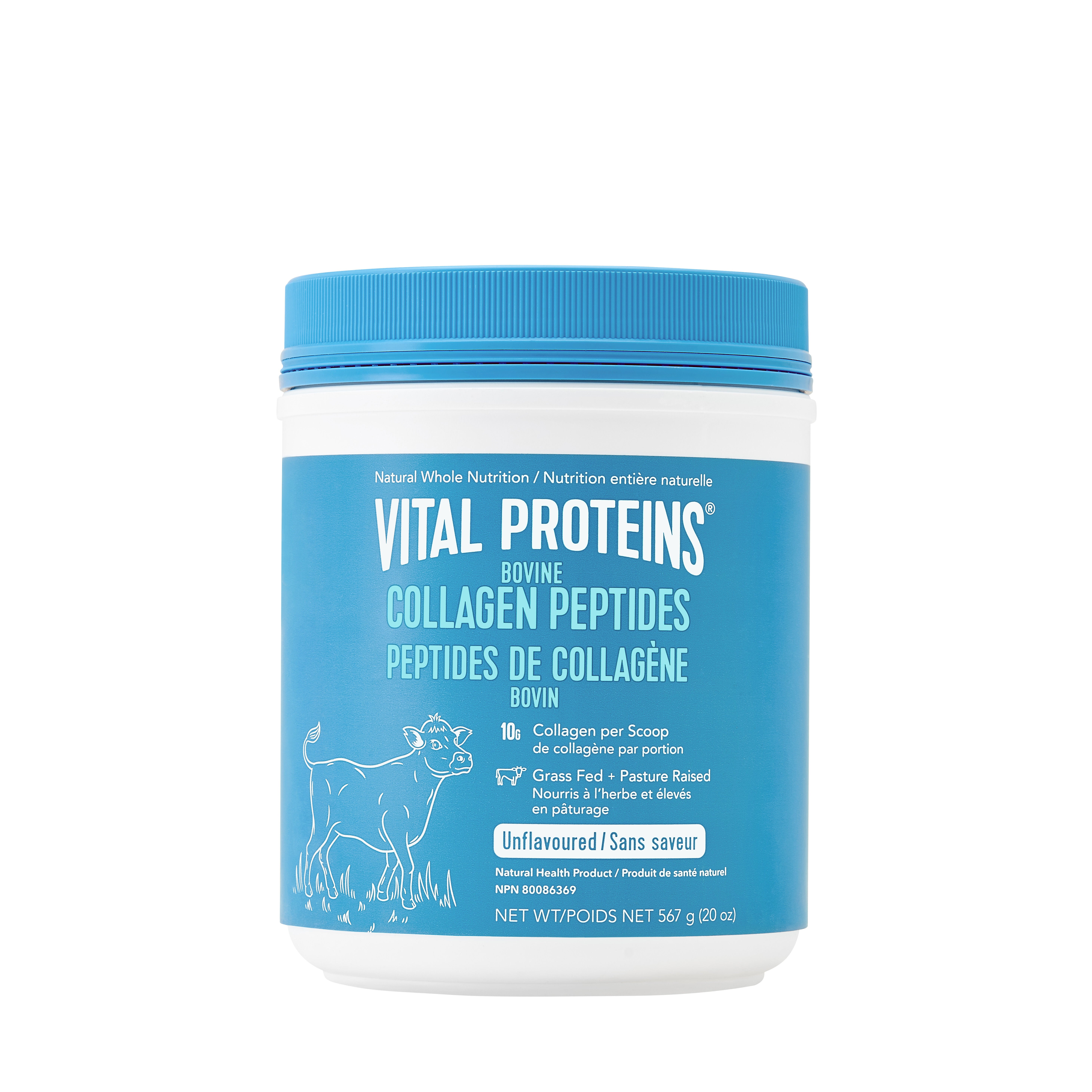 Peptides de collag&egrave;ne bovin&nbsp;&ndash; non aromatis&eacute;  | GNC